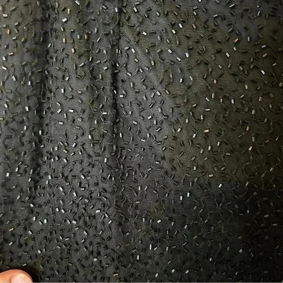 Vintage Beaded Sequin Pants and Tank Set Brilliante and Scala Size M - Picture 14 of 16